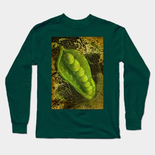 Green pea Long Sleeve T-Shirt